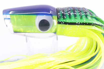 Marlin Magic Lime Green MOP Blue Back Doll Eyes Captain's Choice 14" 12.5oz Skirted