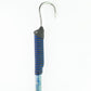 Dahunter Blue Bamboo Gaff, 2 Inch Stainless Hook With Black & Navy Wrap