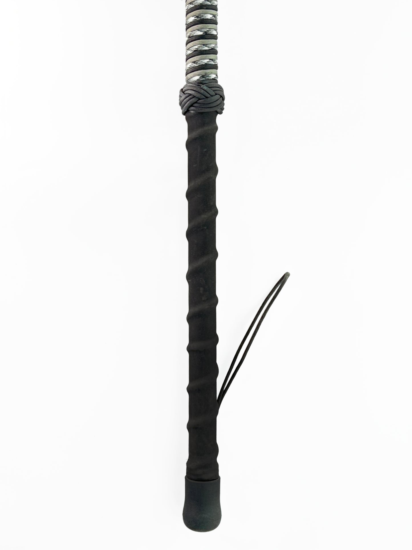 Dahunter Camouflage Carbon Fiber Gaff with Black Textured Grip and Wrist Strap, 6Ft Shaft and 3-Inch Tiller Hook