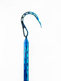 Dahunter Carbon Fiber Gaff with Blue-Wrapped Grip and Titanium 3-Inch Hook, 6Ft Sh