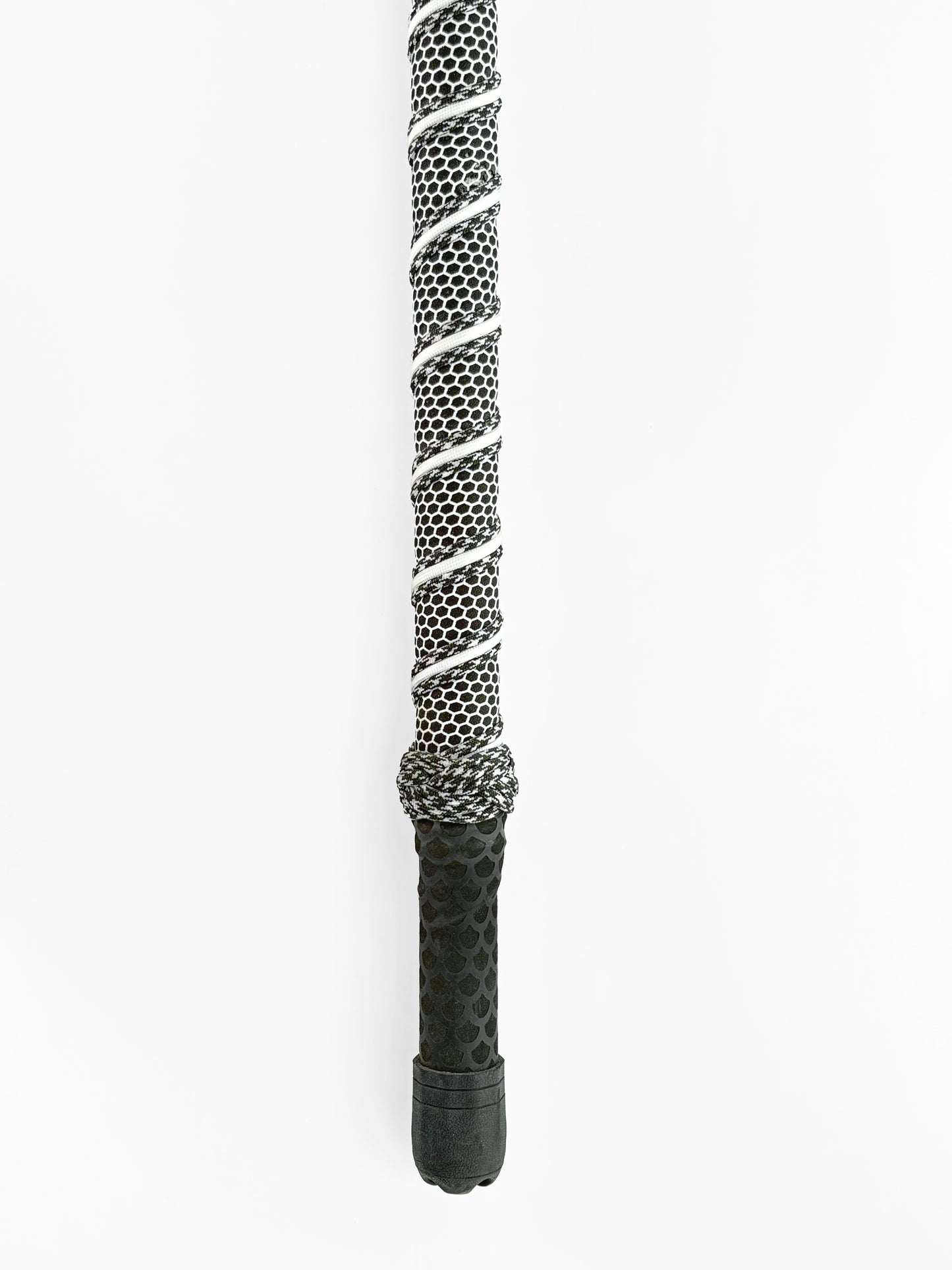 Dahunter Carbon Fiber Gaff with Black and White Wrap, 6Ft Shaft and 2.5-Inch Tiller Hook
