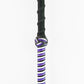 Dahunter Carbon Fiber Gaff with Black and Purple Grip, Holographic Shaft, and 2.5-Inch Tiller Hook, 6Ft Length
