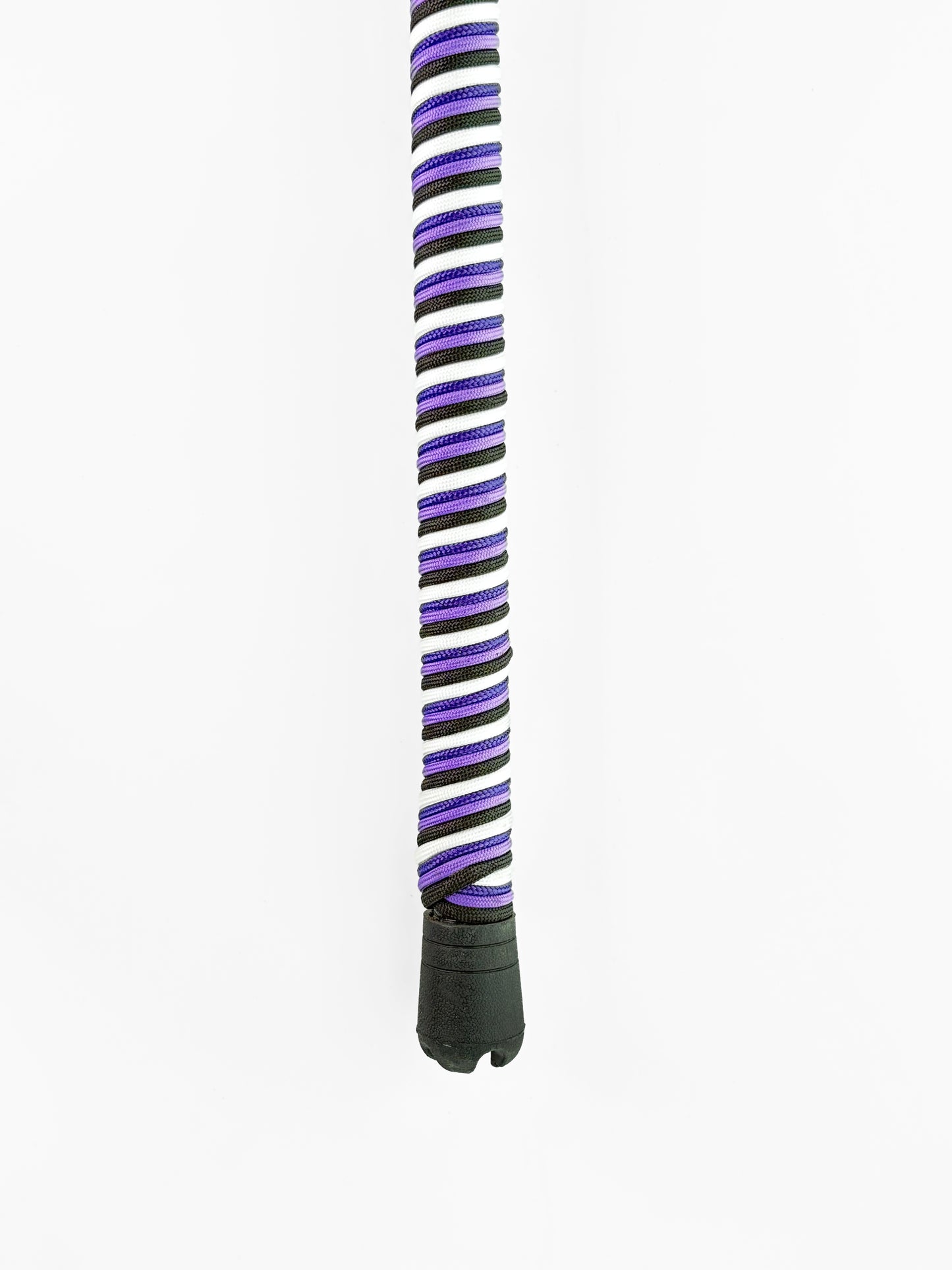 Dahunter Carbon Fiber Gaff with Black and Purple Grip, Holographic Shaft, and 2.5-Inch Tiller Hook, 6Ft Length