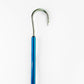 Dahunter Carbon Fiber Gaff with Blue Metallic Wrap and Black Grip, 6Ft Shaft and 2.5-Inch Tiller Hook