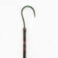 Dahunter Carbon Fiber Gaff with Knotted Grip and Decorative Shaft, 4Ft Length and 2-Inch Tiller Hook