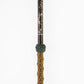 Dahunter Carbon Fiber Gaff with Knotted Grip and Decorative Shaft, 4Ft Length and 2-Inch Tiller Hook