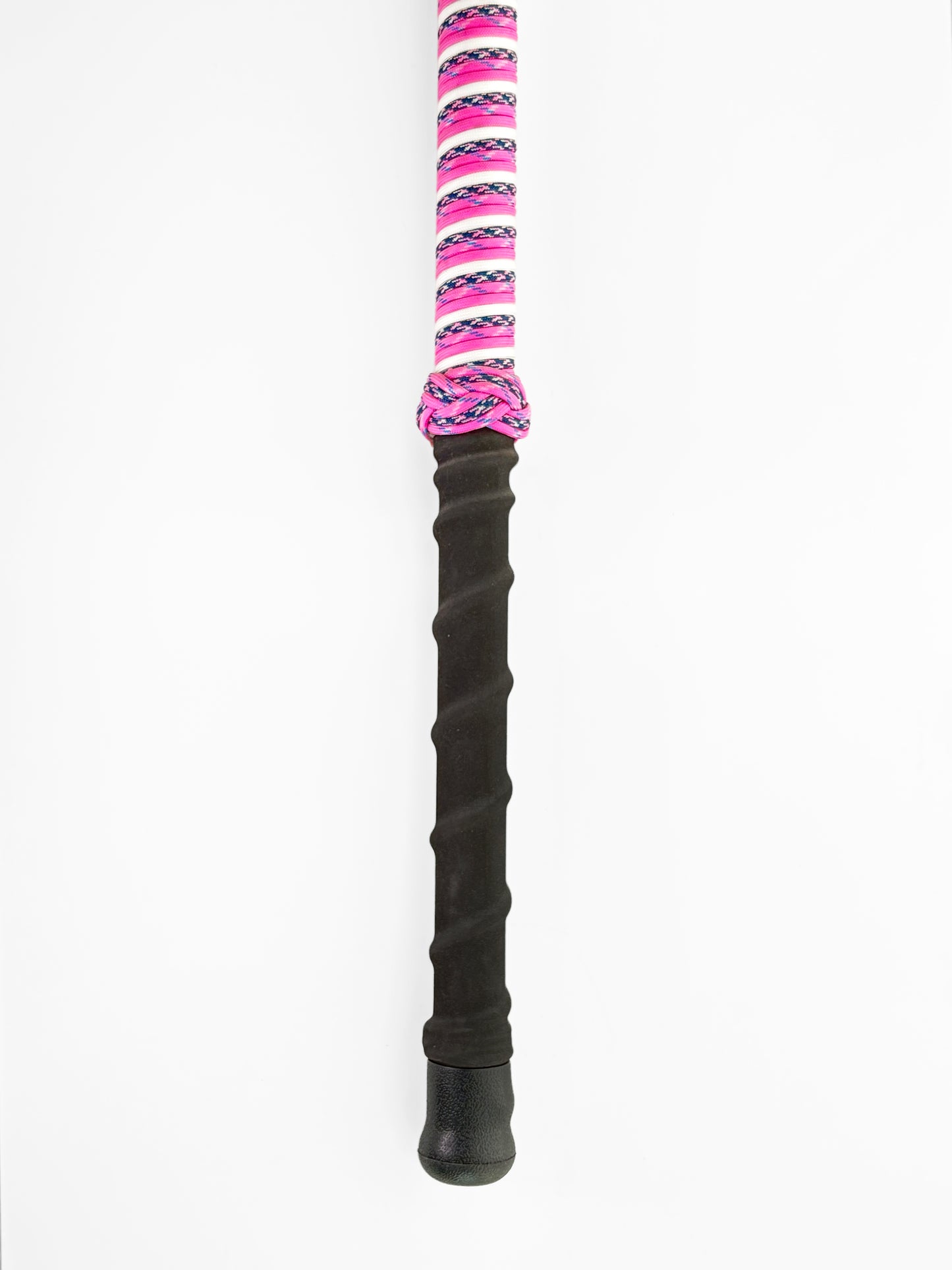 Dahunter Floral Carbon Fiber Gaff with Pink and Black Cord Wrap, 6Ft Shaft and 2-Inch Tiller Hook