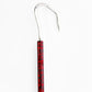Dahunter Carbon Fiber Gaff with Red Patterned Wrap and Dual Hook, 6Ft Shaft