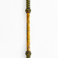 Dahunter Carbon Fiber Gaff with Yellow and Black Wrap, 4Ft Shaft and 2-Inch Tiller Hook