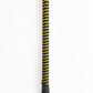 Dahunter Carbon Fiber Gaff with Yellow and Black Wrap, 4Ft Shaft and 2-Inch Tiller Hook