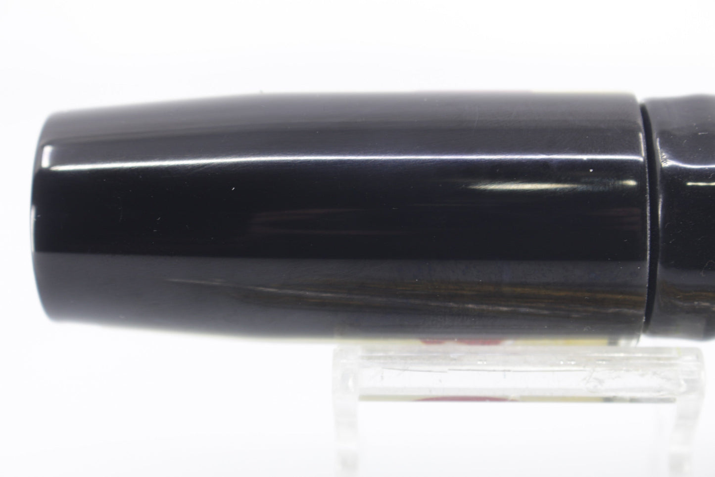 Marlin Magic Golden MOP Black Back Red Eyes Medium Hard Head 9" 5oz Skirted
