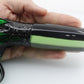 Marlin Magic Green Mirrored-Rainbow Black Back Medium Hard Head 9" 5oz Skirted