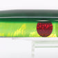 Marlin Magic Lime Green MOP Green Back Red Eyes Medium Hard Head 9" 5oz Skirted