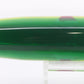 Marlin Magic Lime Green MOP Green Back Red Eyes Medium Hard Head 9" 5oz Skirted
