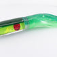 Marlin Magic Lime Green MOP Green Back Red Eyes Medium Hard Head 9" 5oz Skirted