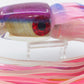 Coggin Lures Real Golden MOP Purple-Blue Back 4-Hole Copa Teardrop Invert 12" 10.5oz