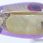 Coggin Lures Real Golden MOP Purple-Blue Back 4-Hole Copa Teardrop Invert 12" 10.5oz