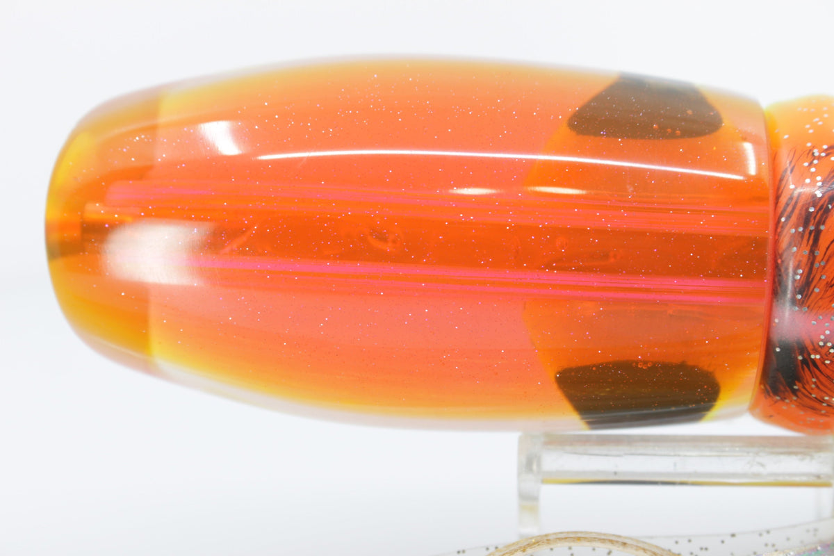 Coggin Lures Yellow Pearl Glass Pink-Orange Back Maui Plunger 14" 13.8oz Skirted (view 5 of 9)