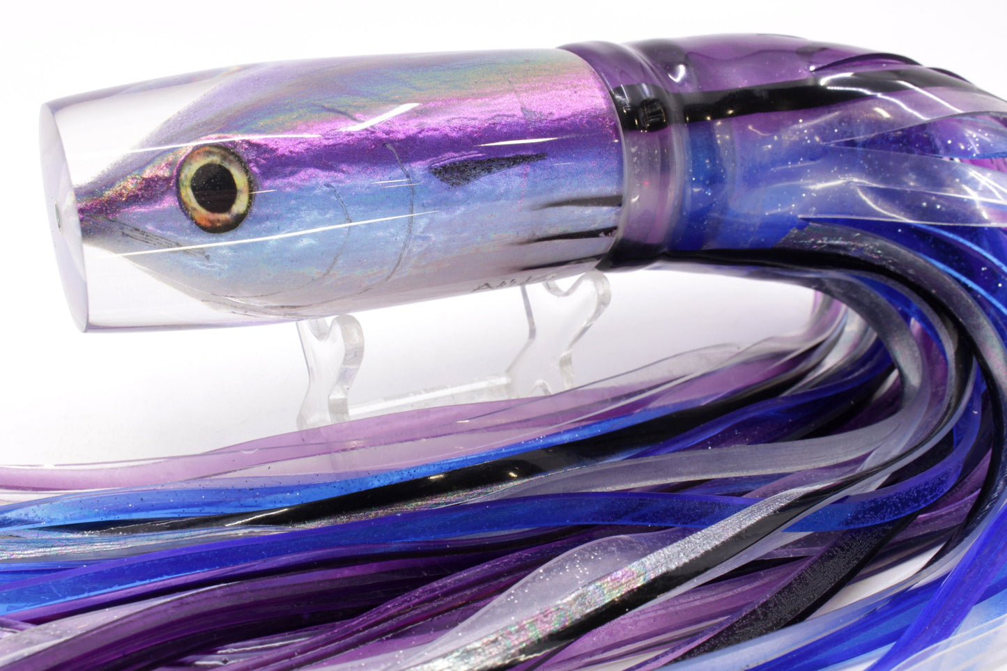 Ali'i Kai Lures Aku Medium Hard Head 12" 9oz Skirted Skipjack