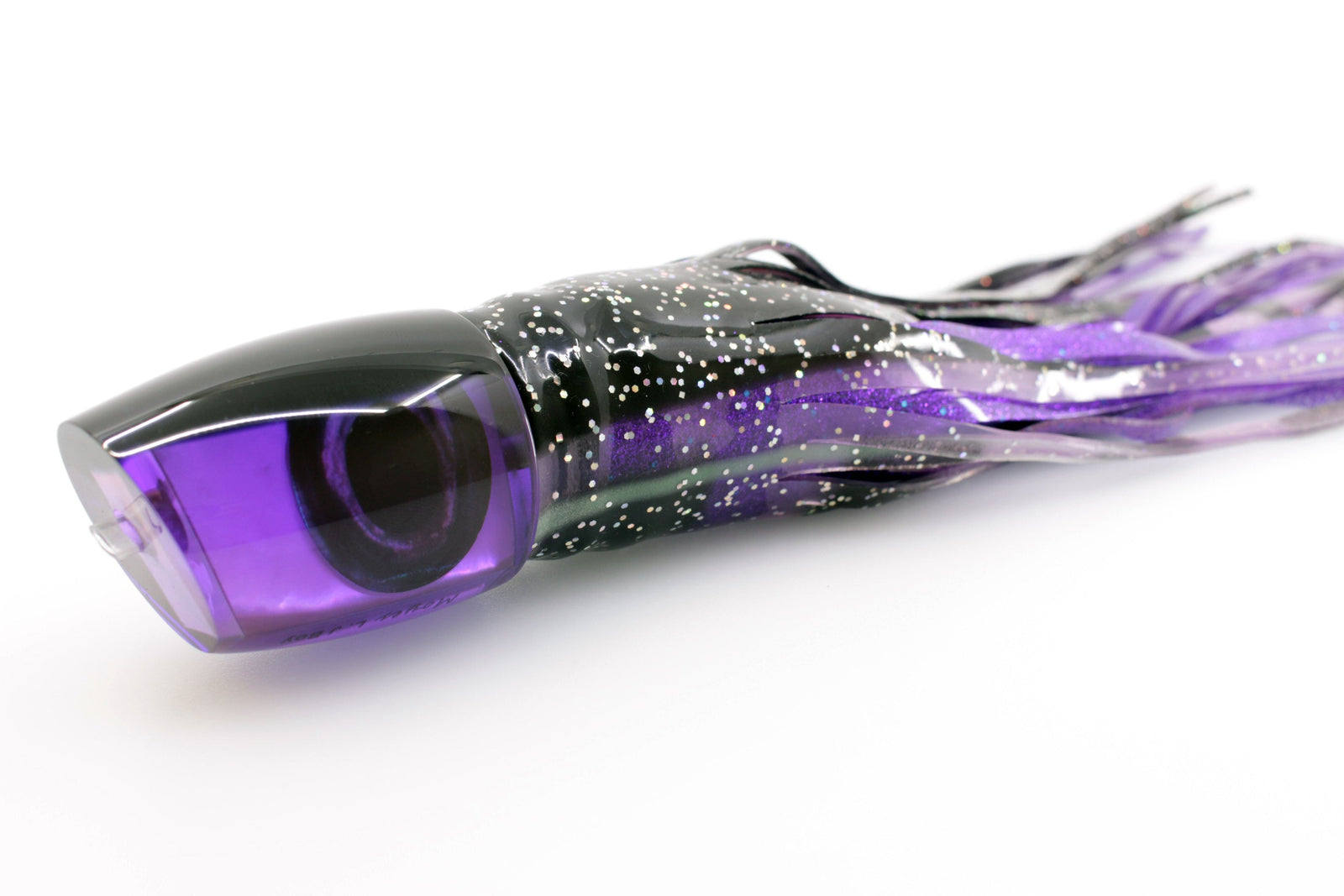 Moyes Lures Purple MOP Black Back Large J-Boy 14" 9oz Skirted (view 1 of 7)