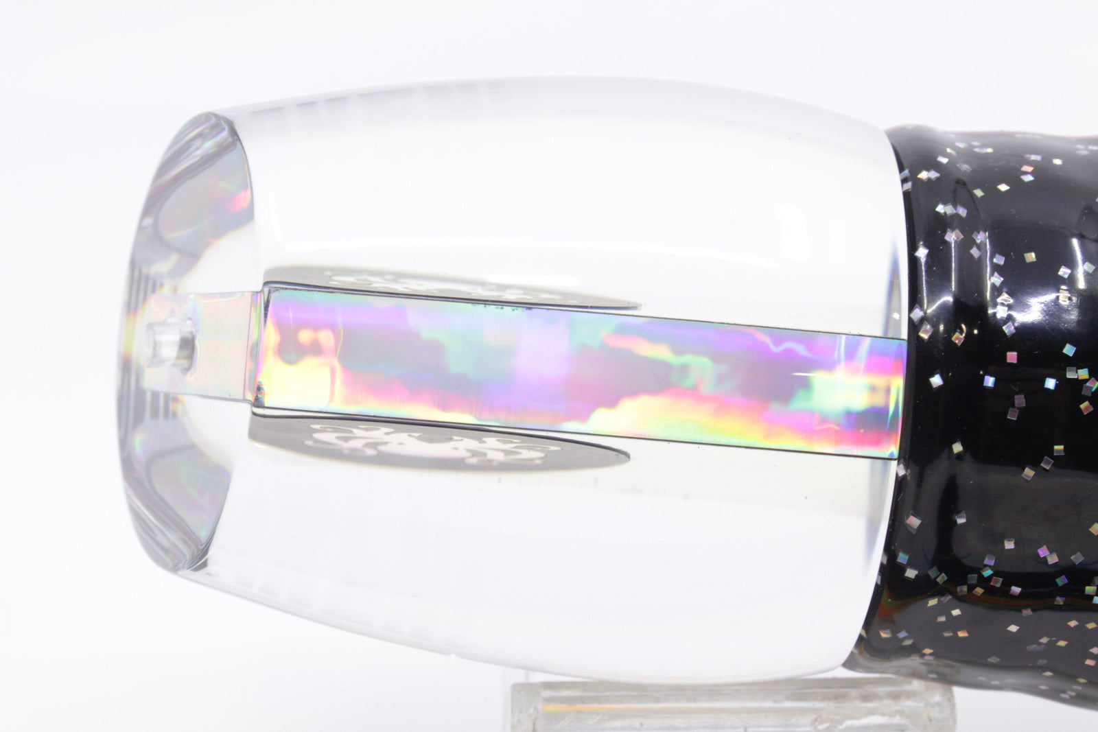 Kraken Fish Co. Silver Rainbow Kraken 16" 16.5oz Skirted Black-Rainbow - Trolling Lures (view 5 of 8)