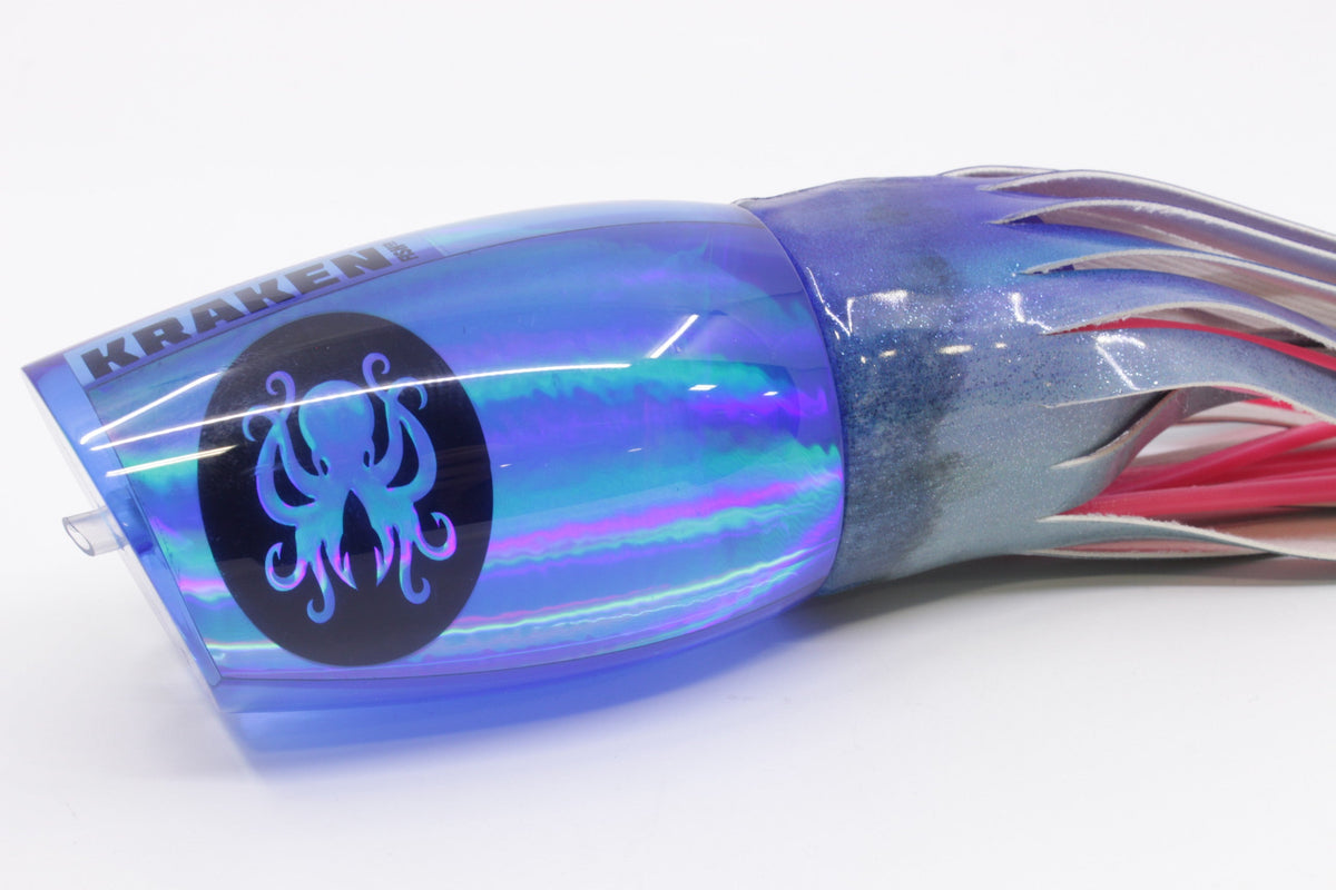 Kraken Fish Co. Blue Rainbow Worldcup 14" 11.6oz Fire Tailz Aku Revisited - Trolling Lures (view 2 of 6)