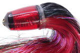 Koya Lures Red Starburst 4-Hole Bullet 9"+ 7oz Strobez Black-Red