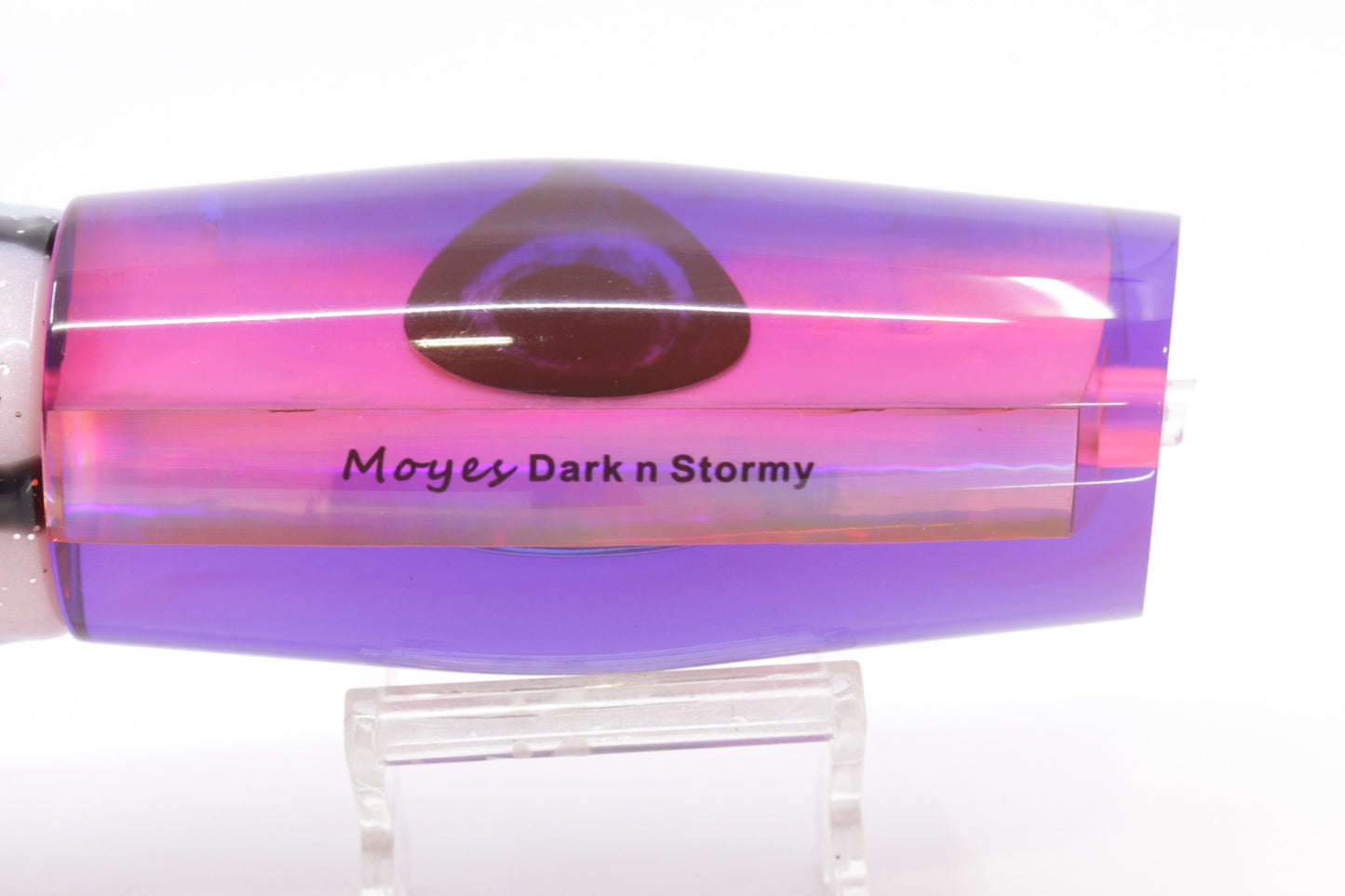 Moyes Lures Pink MOP Blue Back Dark-N-Stormy 14" 12.2oz Skirted Gay Bob GZE