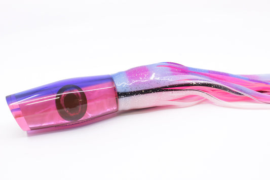 Moyes Lures Pink MOP Blue Back Dark-N-Stormy 14" 12.2oz Skirted Gay Bob GZE