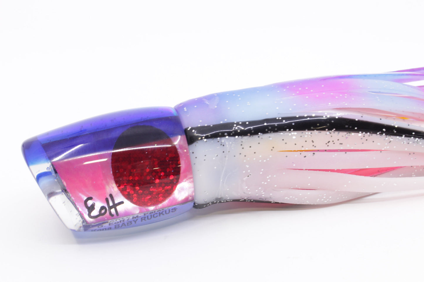 Marlin Magic Pink MOP Blue Back Red Eyes Baby Ruckus 10" 6.5oz Skirted Gay Bob GZE