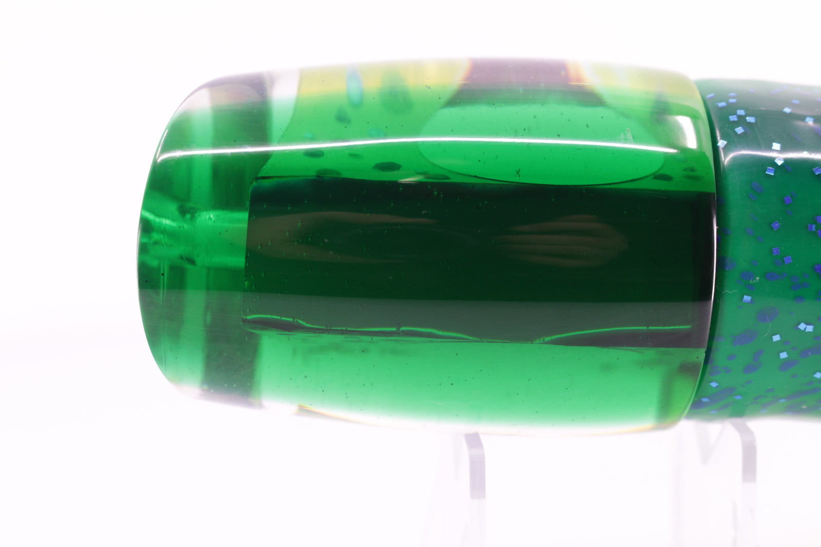 Marlin Magic Mahi Mahi MOP Green Back Large Ruckus 14" 13oz Skirted Mahi - Trolling Lures (view 4 of 7)