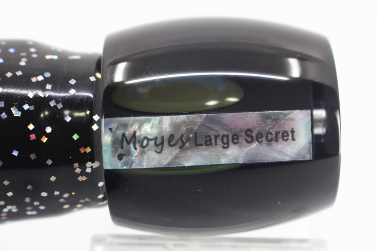 Moyes Lures Black Death Large Secret 12" 6.5oz Skirted Black-Root Beer (view 6 of 8)