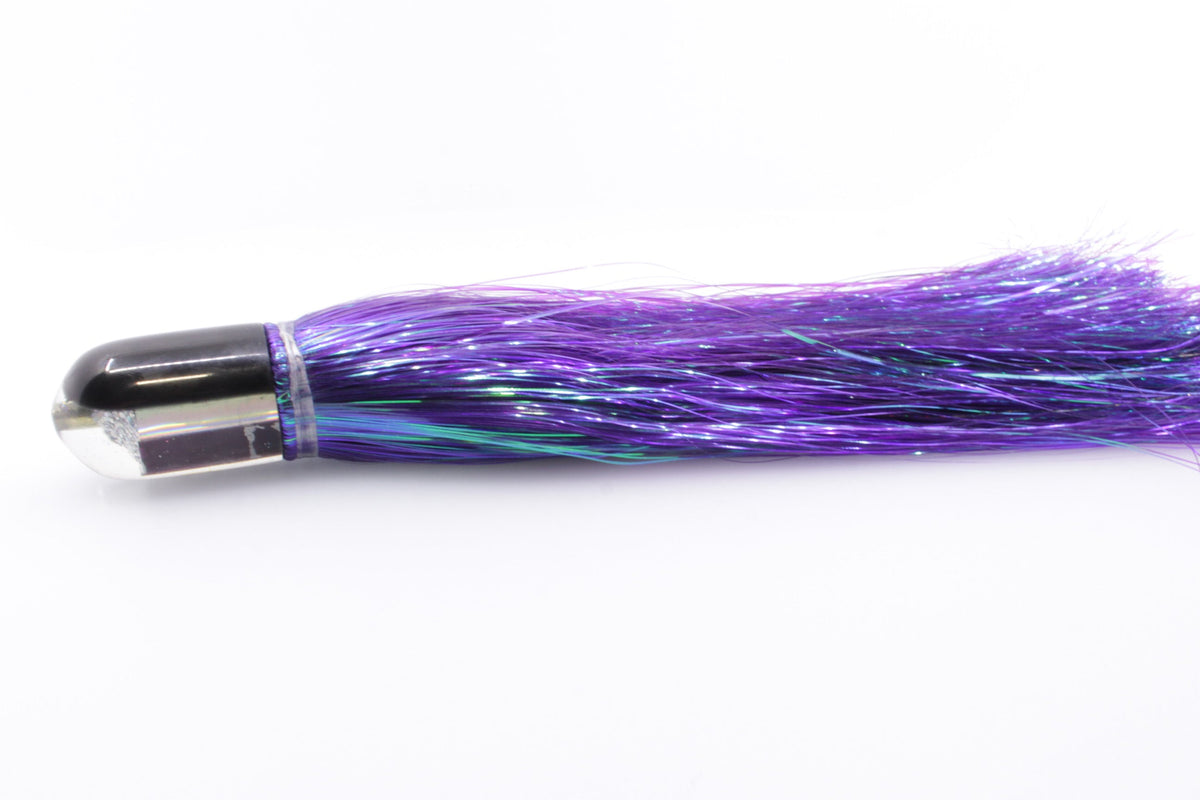 Marlin Magic Lures Purple MOP Black Back Jumbo AP Bullet 9" 6oz Strobez Purple (view 2 of 7)