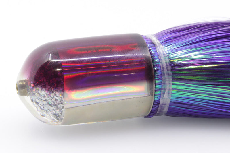 Marlin Magic Lures White MOP Purple Back Jumbo AP Bullet 9" 6oz Strobez Purple/White (view 1 of 7)