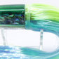 Marlin Magic Lures Paua Shell Green Back Jumbo AP Jet 9" 6oz Strobez Green-Ice Blue