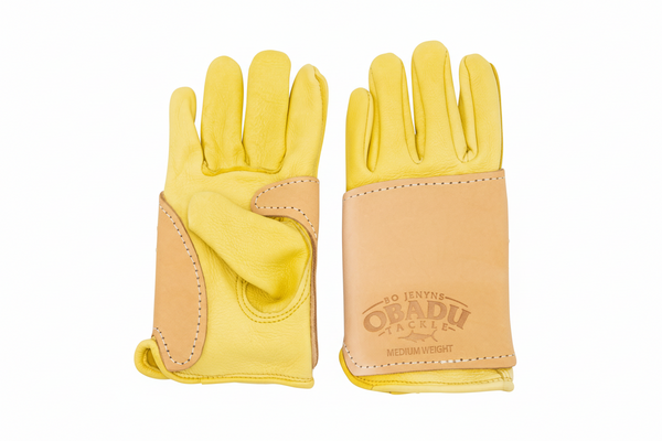 Bo Jenyns Obadu Wiring Gloves Medium Weight – Heavy‑duty fishing rigging gloves designed for grip, protection, and offshore tackle handling