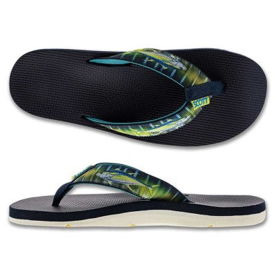 BobMarlinGear Scott Hawaii Sandals - Kaiko (Dark Ahi) - Slipper - US: 8  | UE: 41