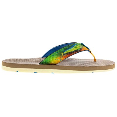 BobMarlinGear Scott Hawaii Sandals - Kaiko (Dark Mahi) - Slipper - US: 9  | UE: 42