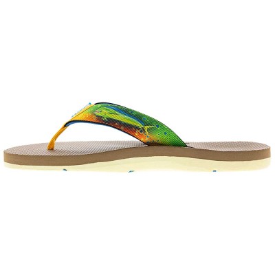 BobMarlinGear Scott Hawaii Sandals - Kaiko (Dark Mahi) - Slipper - US: 10  | UE: 43