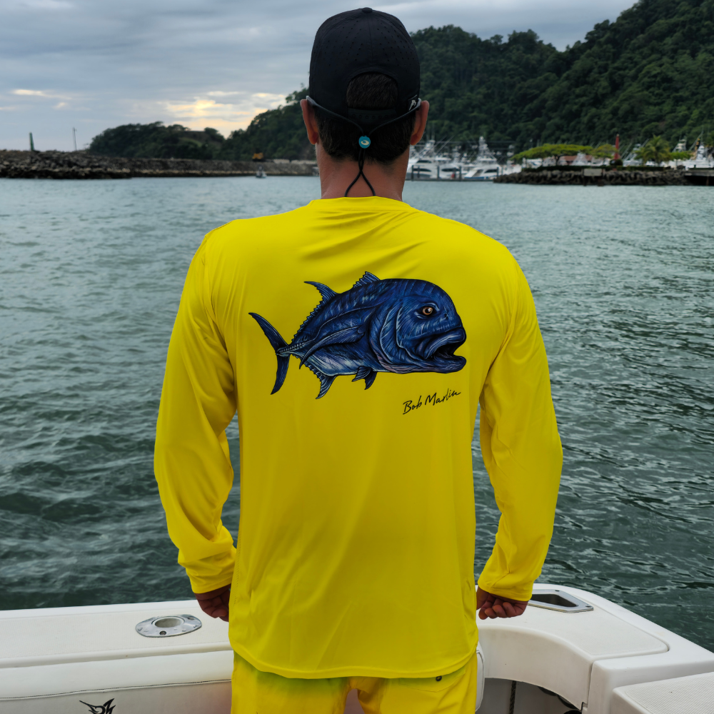 Bob Marlin Performance Shirt Natty GT Yellow