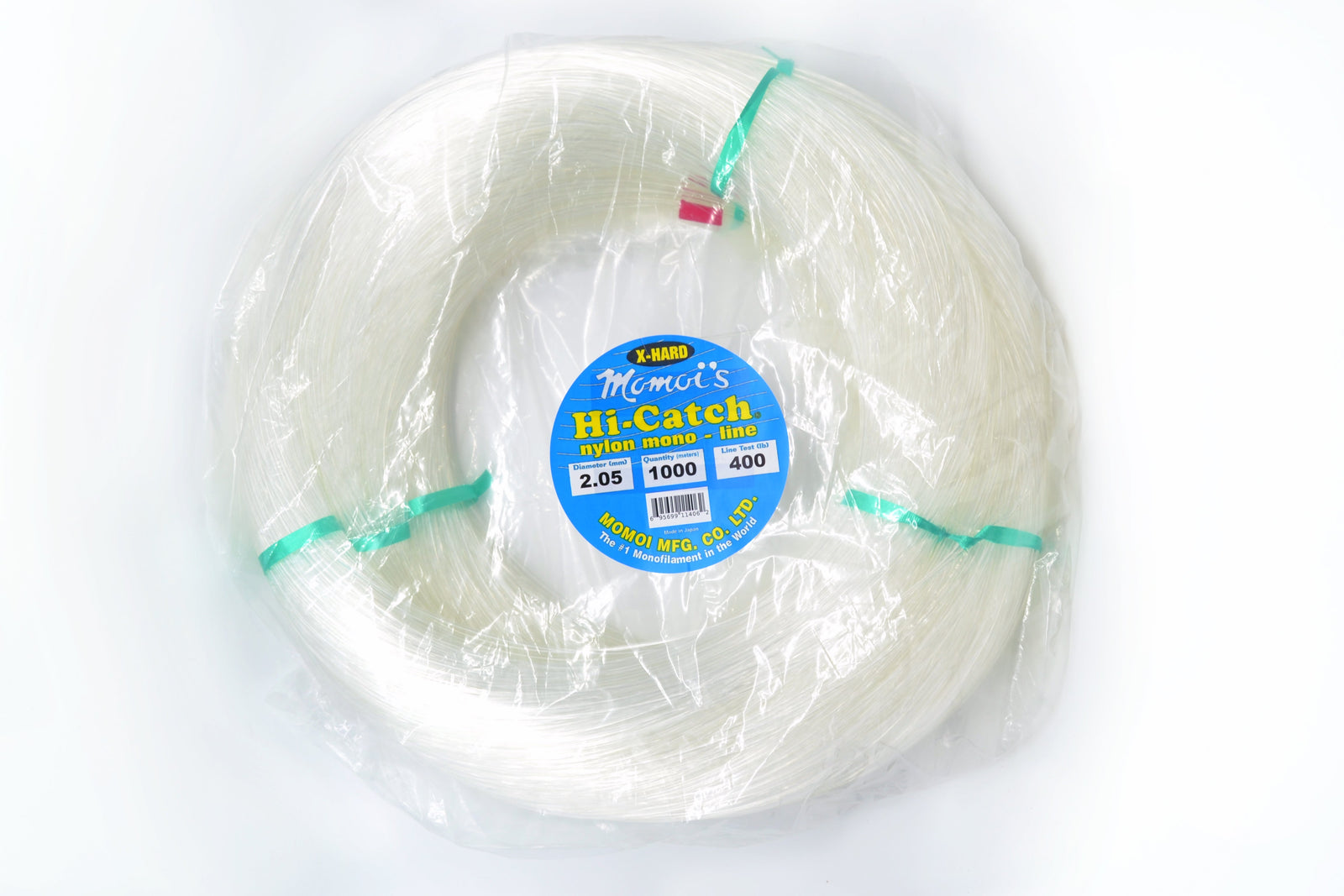 Momoi Hi-Catch X-Hard Monofilament Leaders - 530LB 100yd