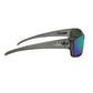 INSALT MITG-GR Angler Pro Mission Transparent Grey Polarized Recycled Sunglasses - Green
