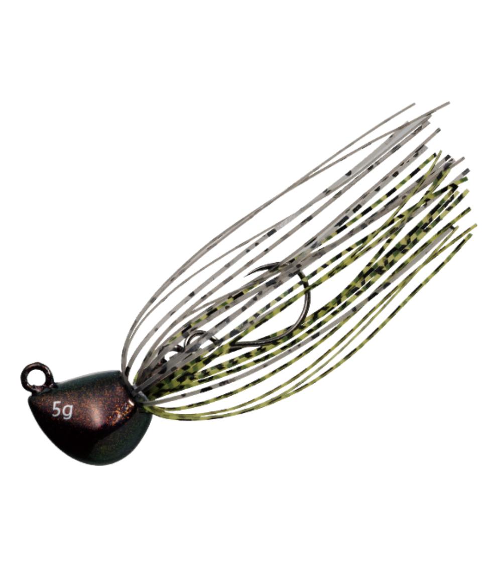 Major Craft Chinu Ball - Jigs - Clear UV Orange, 3.5 g