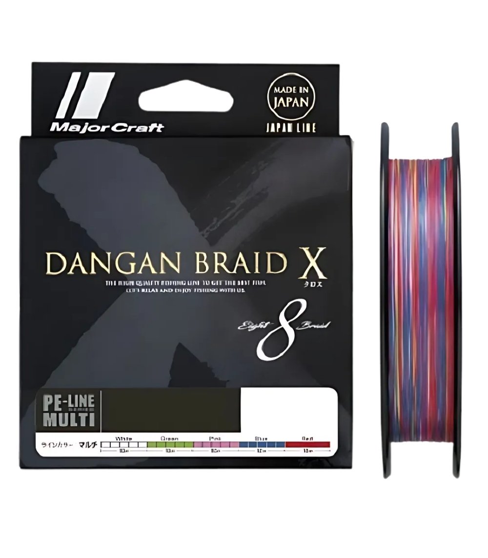 Major Craft Dangan Braid X PE Braided Fishing Line|Major Craft Dangan Braid X PE Braided Fishing Line|Major Craft Dangan Braid X PE Braided Fishing Line