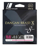 Major Craft Dangan Braid X PE Braided Fishing Line|Major Craft Dangan Braid X PE Braided Fishing Line|Major Craft Dangan Braid X PE Braided Fishing Line