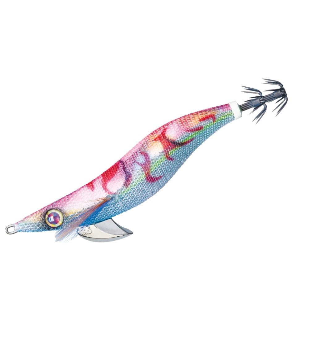 Major Craft EGIZO – Premium Eging Lure - Casting Lures - #014 Blue Glow Marble Pink