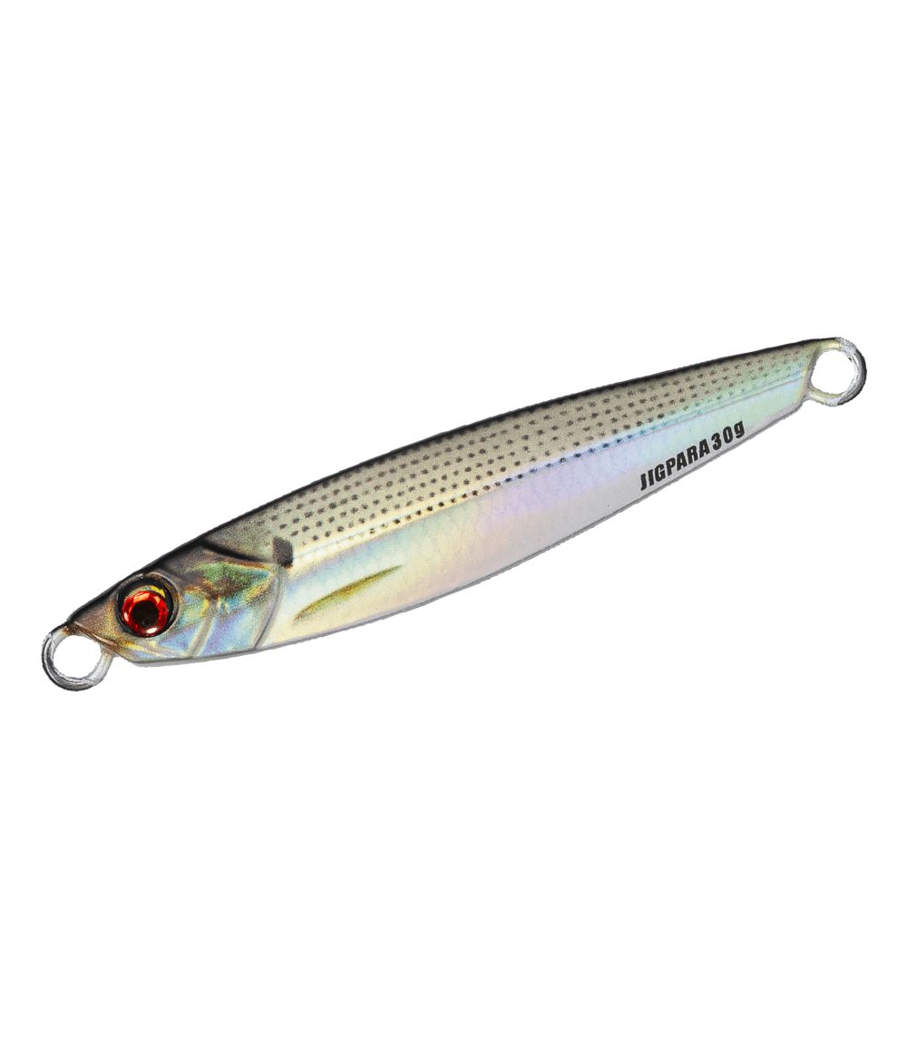 Major Craft Jigpara Short Jig - Jigs - #059 Edge Black Silver, 30 g