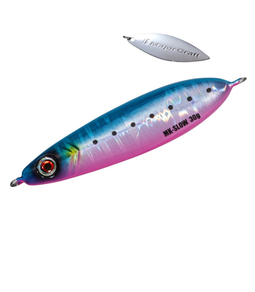 Major Craft Jigpara Maki Jig Slow - #078 Blue Pink Iwashi (UV), 20 g