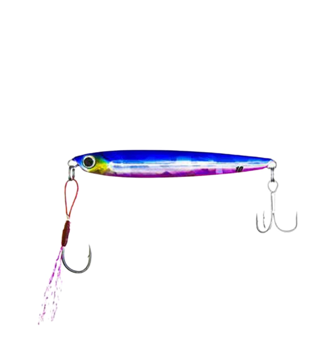 Major Craft Jigpara Micro Slim Lure - Jigs - #007 Zebra Glow, 15 g