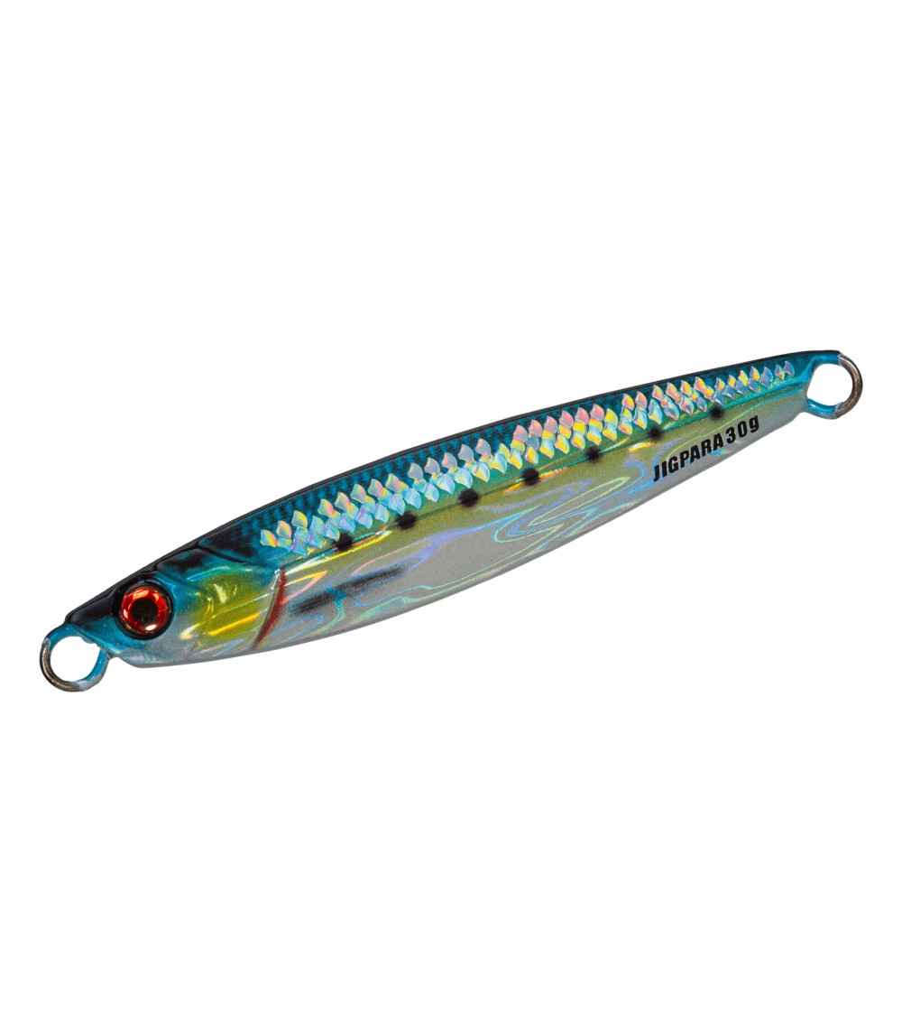 Major Craft Jigpara Short Jig - Jigs - #061 Green Glow, 30 g